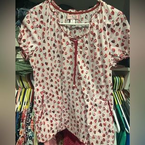 Cutest Koi scrub top